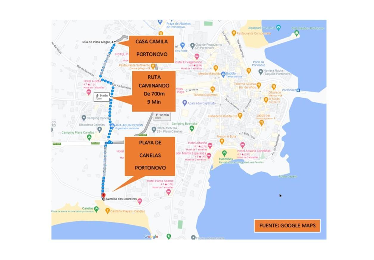 Apartamento Casa Camila En Portonovo Sanxenxo Exterior foto